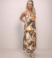 Destinations Maxi Strapless Dress - Peripety Boutique