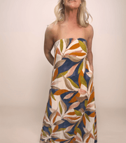 Destinations Maxi Strapless Dress - Peripety Boutique