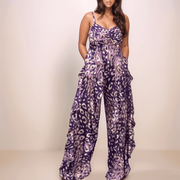 Animal Print Jumpsuit - Peripety Boutique
