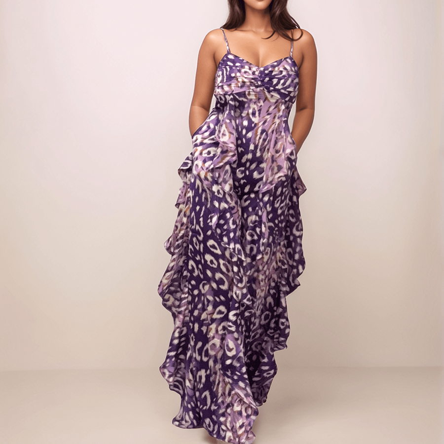 Animal Print Jumpsuit - Peripety Boutique