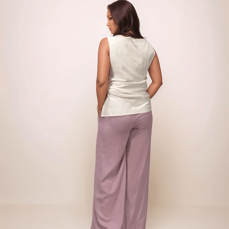 The Estelle Side Twist Top - Peripety Boutique
