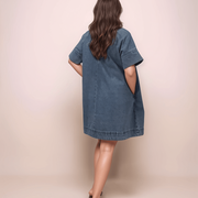 EVERYDAY ESSENTIAL DENIM DRESS